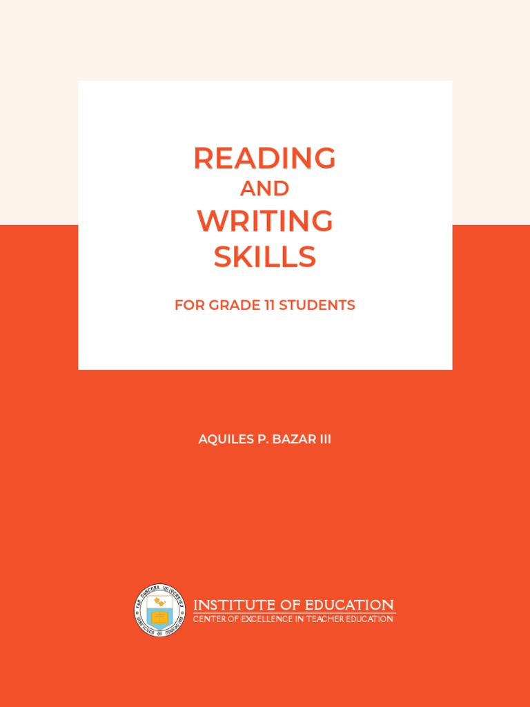 Reading and Writing Skills for Grade 11 | PDF | Mental Disorder ...