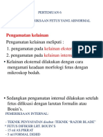 K 6. Metode Pengamatan Fetus Abnormal