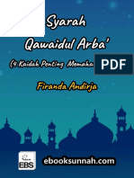 Syarah Qawaidul Arba' EBS