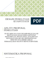 Desain Penelitian Kuantitatif Part 1