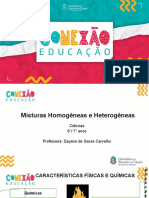 Misturas Homogneas e Heterogeneas 6e7 Ano Dayane
