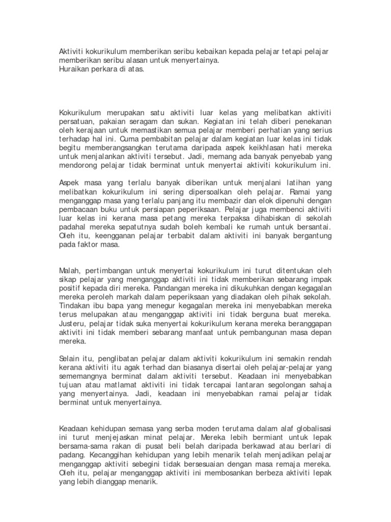 Karangan Pilihan Pdf