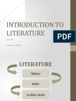 Introduction to Literature