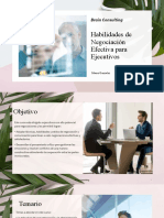 Presentacion Curso - Habilidades de Negociación y Comunicación Efectiva