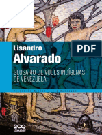 (Colección Bicentenario Carabobo 26) Alvarado, Lisandro - Glosario de Voces Indígenas de Venezuela