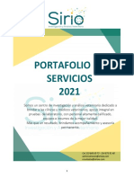 Portafolio Sirio 2021