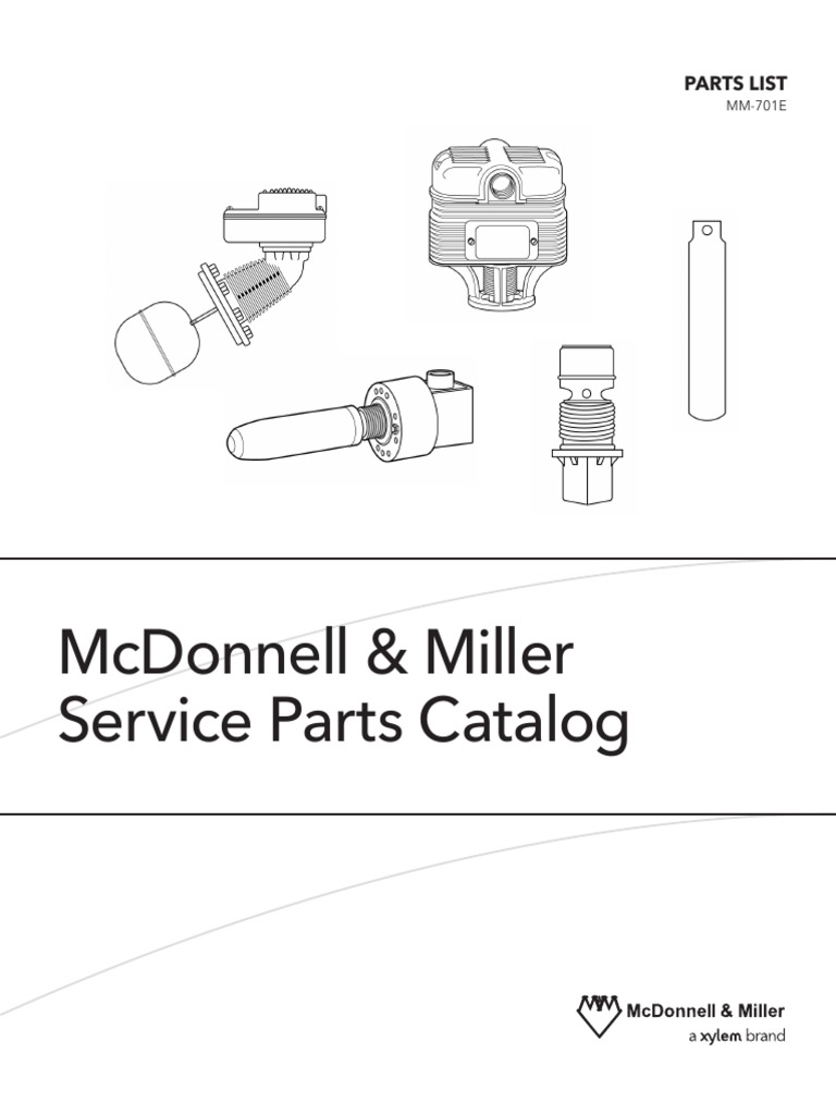 Mcdonnell & Miller Service Parts Catalog PDF Switch Boiler