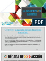 Objetivos de Desarrollo Sostenible y la Agenda 2030