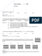 KLOKAN C 2018-Rjesenja