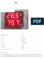 Temperature & Humidity Display