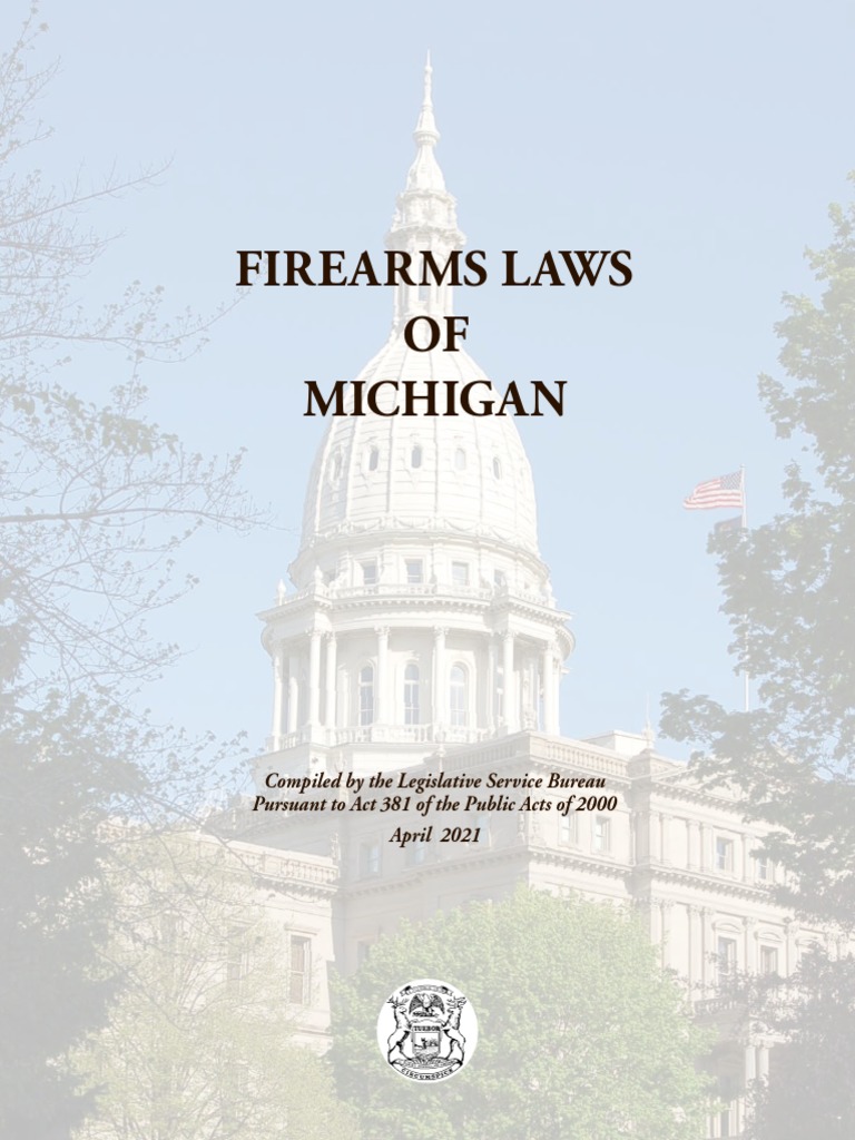 MI Firearms Laws PDF Concealed Carry In The United States
