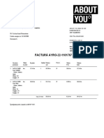 Partial Invoice Ayro 22 1101767