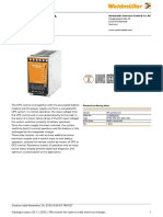 Data Sheet: CP DC UPS 24V 20A/10A