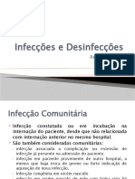Infecções e Desinfecções