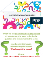 Questions Without Auxiliaries