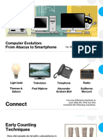 Computer Evolution - From Abacus To Smartphone