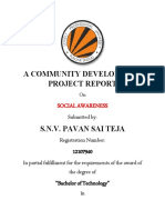A Community Development Project Report