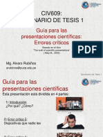 CLASE 6 - Guía para Las Presentaciones Científicas