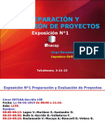 05 Exposición Nº1 Preparación y Evaluación de Proyectos (25!04!2019)