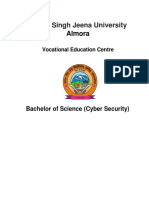 B.SC (Cyber Security) 2021