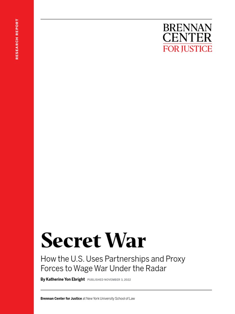 Secret War | PDF | American Government | United States Congress