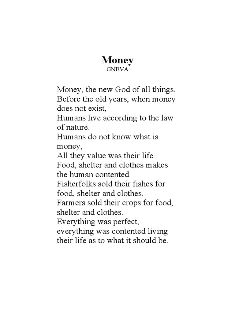 Money | PDF