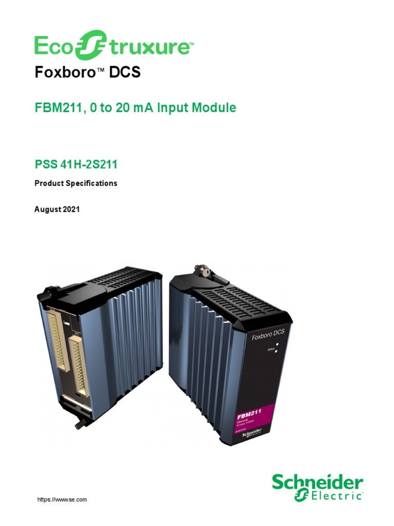 FBM211 0 To 20 Ma Input Module | PDF | Electrical Engineering | Electricity