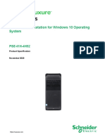 Model H92 Workstation For Windows 10 Operating System