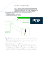 Segments in Computer Graphics