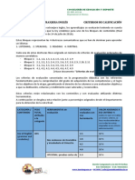 11 Criterios de Calificacion Criterios de Evaluacion Deglosados