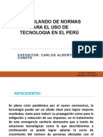 Recopilado de Normas para El Uso de Tecnologia en El Perú 1