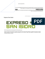 Expreso San Isidro _ Municipalidad de San Isidro