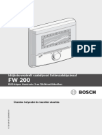 Bosch FW 200 IA Kezelesi Utasitas