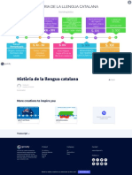 Història de La Llengua Catalana by Cristina FJ On Genially