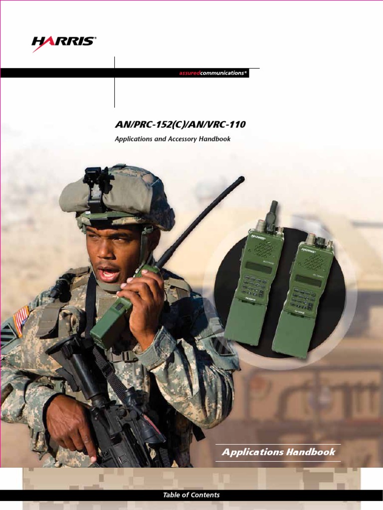 PRC-152 VRC-110 Handbook tcm26-11408 | PDF | Power Supply | Very High ...