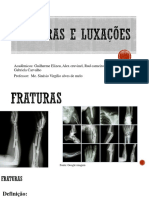 Fraturas e Luxaçoes