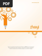 Zhooyi E-Brochure