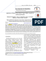 3 Application of Thiourea Polyurethane-Copper Sulfide Composite For