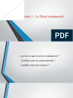 Chapitre 1 Le Droit Commecial