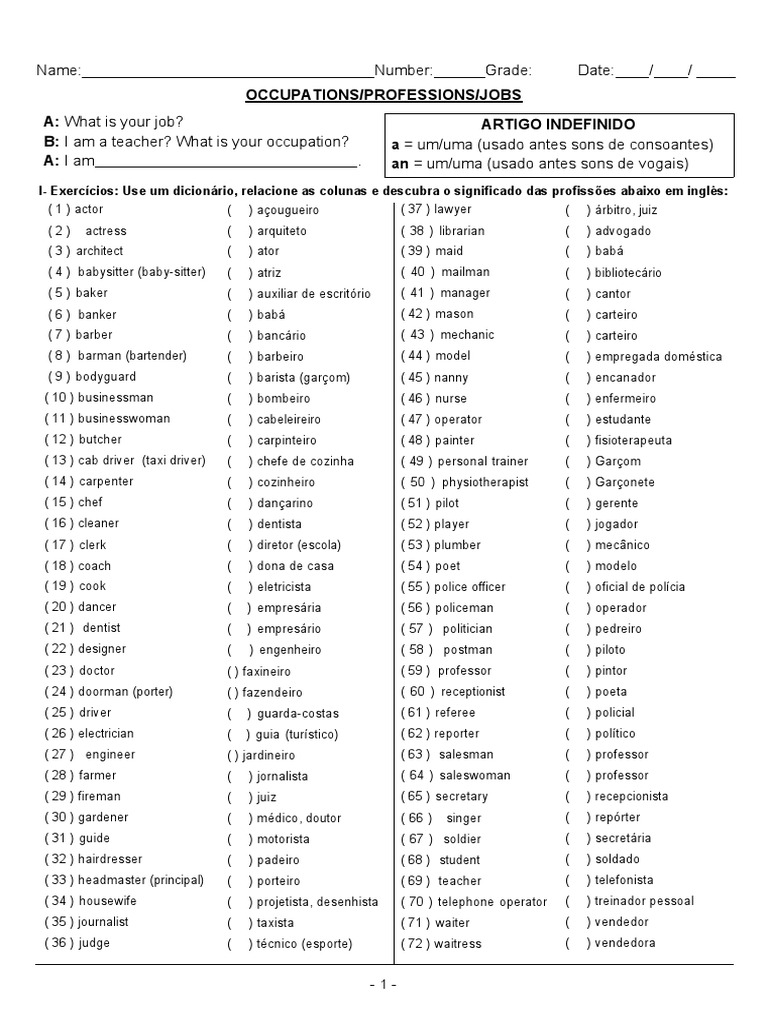 6th Grade Verb To Be | PDF | Linguística | Sintaxe