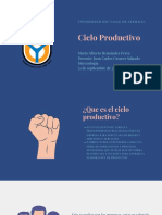 Ciclo Productivo