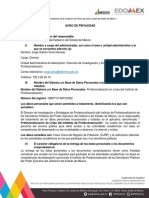 Aviso de Privacidad Profesionalizacion en Linea Enero 2022