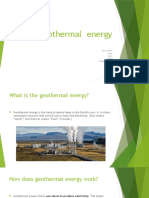 Geothermal Energy