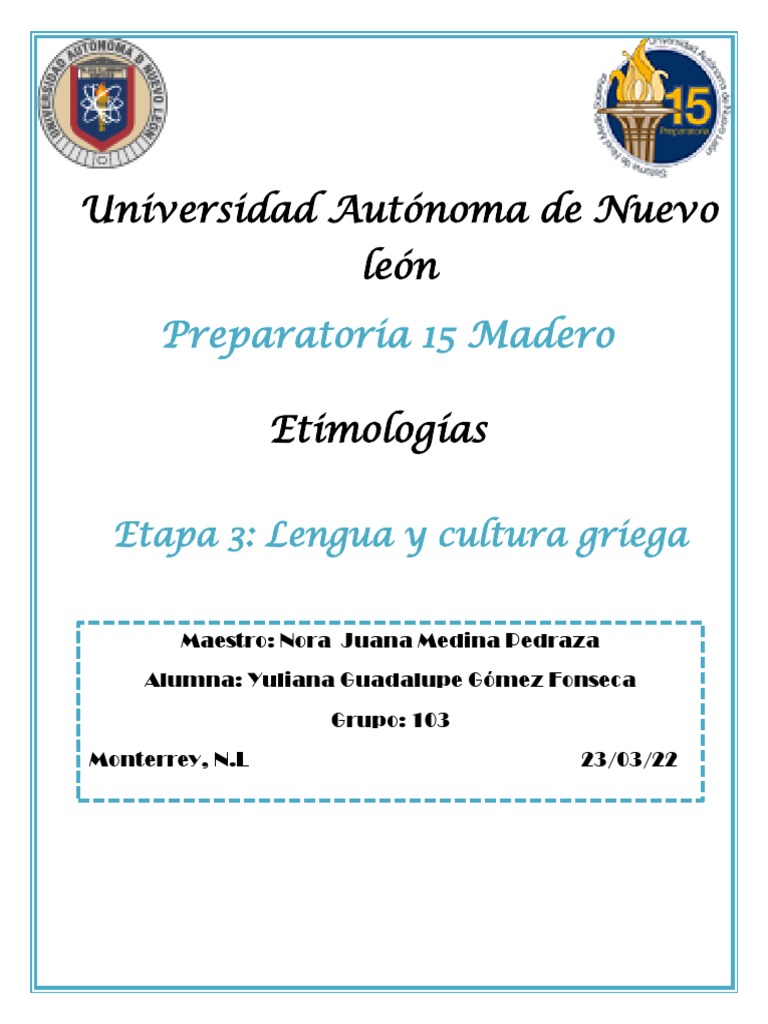 Yggf Ar-Etapa-3 Etimologias | PDF