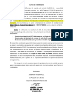 Carta de Compromiso