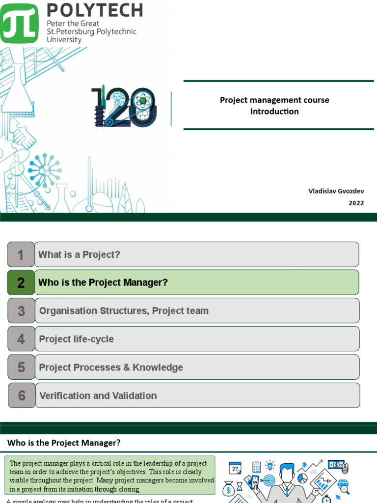 Project Management Module 1.2 2022 | PDF | Project Management | Leadership