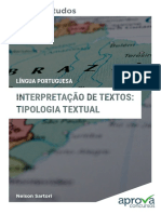 Interpretacao de Textos Tipologia Textual