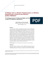 Diálogo DF e DH para sistema jurídico multinível