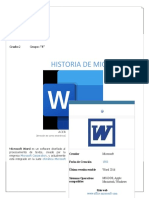 Historia de Word