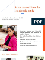 Dilemas Éticos Do Cotidiano Das Instituições de Saúde